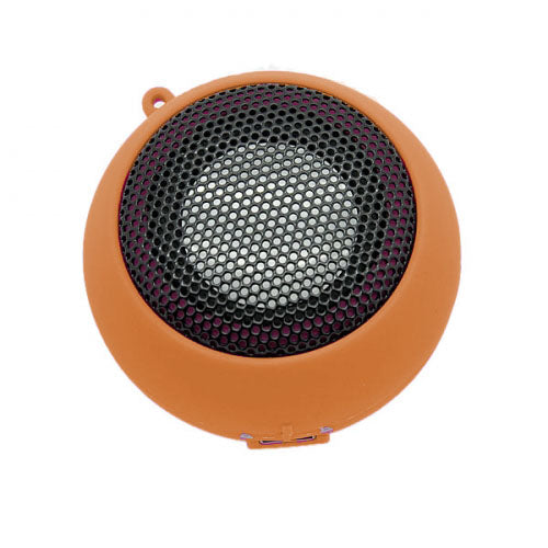 Wired Speaker, Orange Rechargeable Multimedia Audio Portable - NWF81