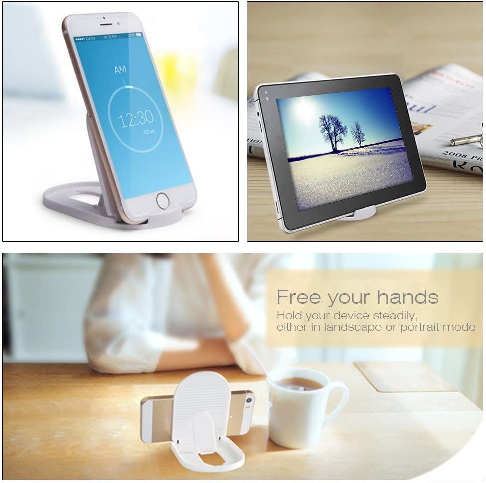 Fold-up Stand, Cradle Desktop Travel Holder Blue - NWZ17