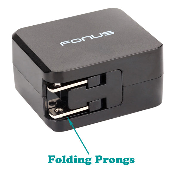 Home Charger, AC Plug Wall 3.4A 2-Port USB 17W - NWK63