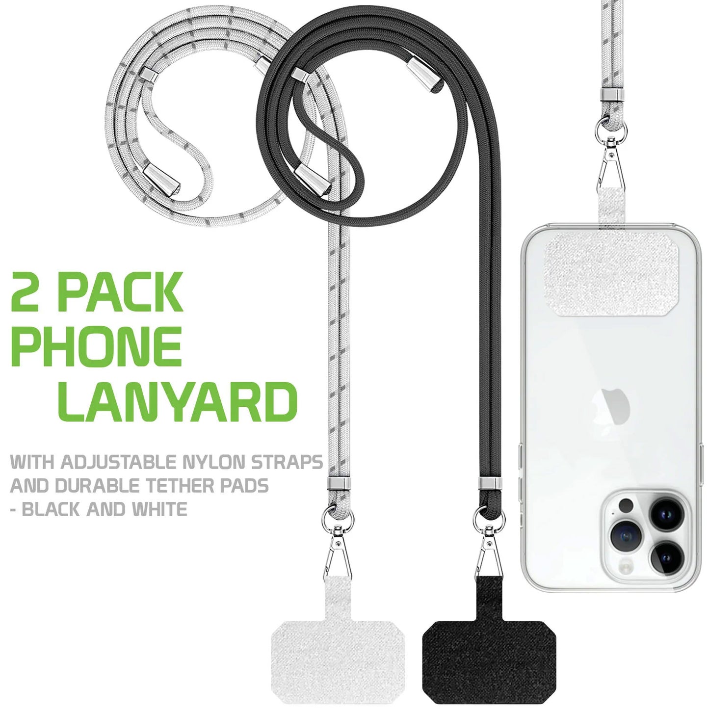 Phone Lanyard, For Phone Cases Neck Straps Adjustable - NWY49