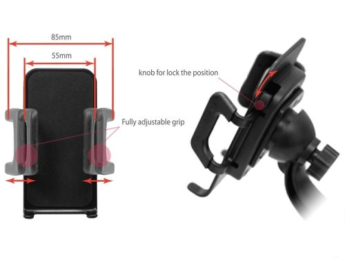 Car Mount, Swivel Cradle Glass Holder Windshield - NWC30