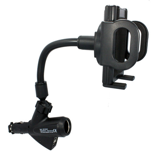 Car Mount, Cradle USB Port DC Socket Holder Charger - NWD69