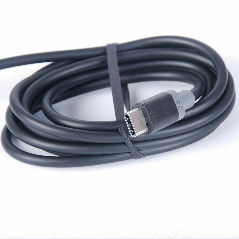 Fast Home Charger, Power Adapter Turbo Charge Type-C 5ft Long 15W - NWB68