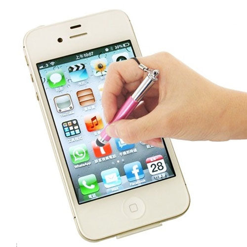 Pink Stylus, Lightweight Compact Extendable Touch Pen - NWT09