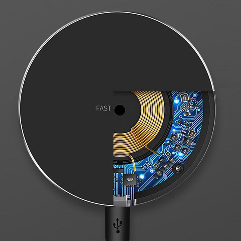 Wireless Charger, 7.5W and 10W Fast Slim Charging Pad