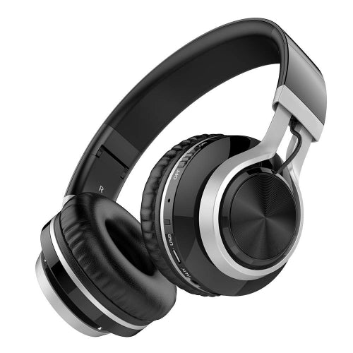 Wireless Headphones, Earphones Hands-free w Mic Headset Foldable - NWL83
