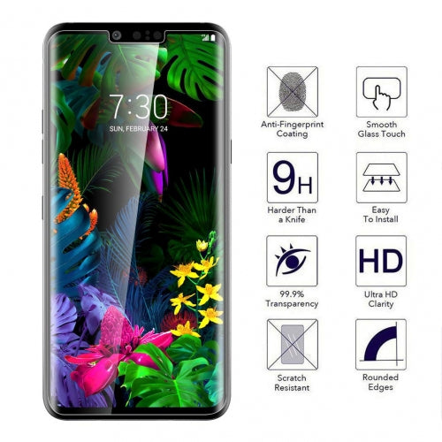 Screen Protector, Full Cover Case Friendly Curved Edge 3D Tempered Glass - NWF15
