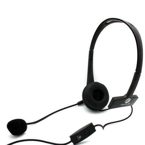 Wired Mono Headphone, Hands-free Single Earbud 3.5mm Headset Earphone w Mic - NWM03