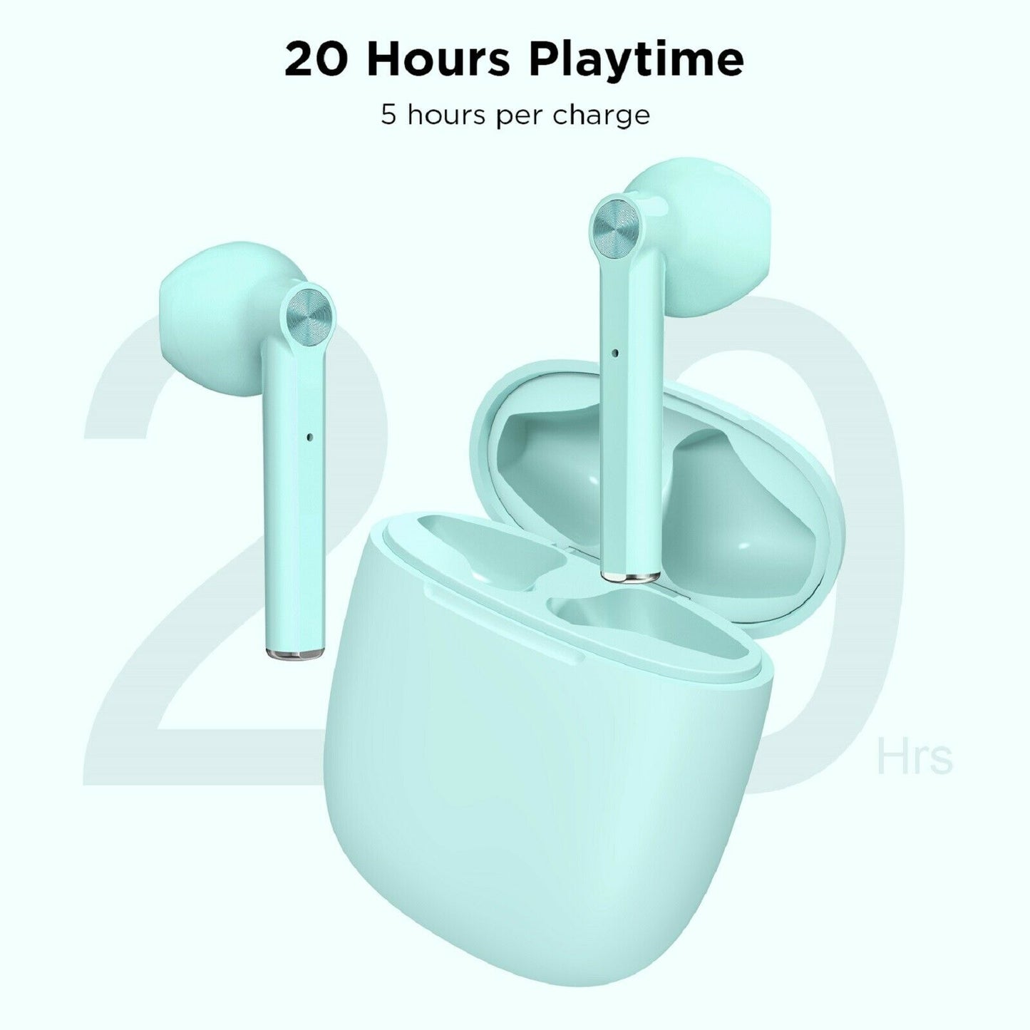 TWS Earphones, Headset True Stereo Headphones Earbuds Wireless - NWXYG