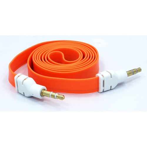 3-Pack Aux Cable , (Blue Purple Orange) Speaker Jack Wire Car Stereo Aux-in 3.5mm Adapter Audio Cord - NWG73