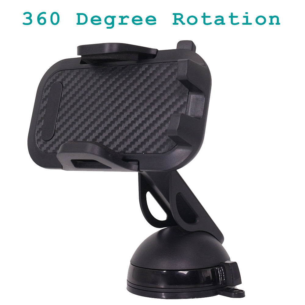 Car Mount, Swivel Cradle Holder Windshield Dash - NWR46