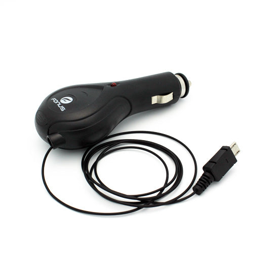 Car Charger, Adapter Power DC Socket MicroUSB Retractable - NWC18