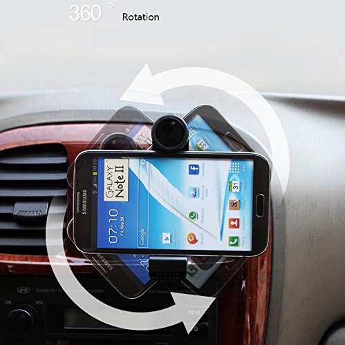 Car Mount, Strong Grip Cradle Swivel Holder Air Vent - NWK47