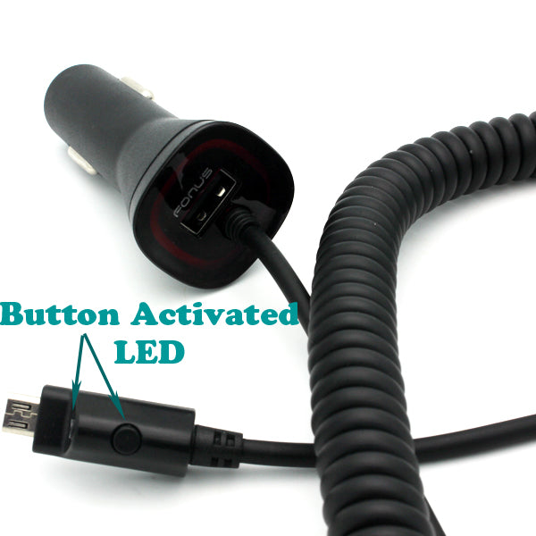 Car Charger, DC Socket Adapter Power Micro-USB 2.1A - NWJ55