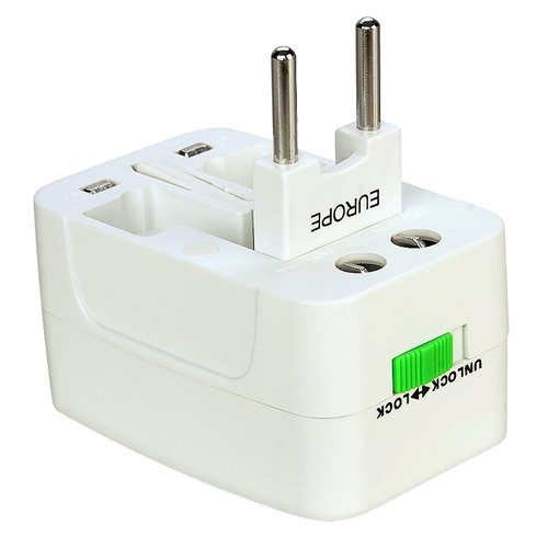 International Charger, World AC Power Plug Converter Adapter Travel - NWB34