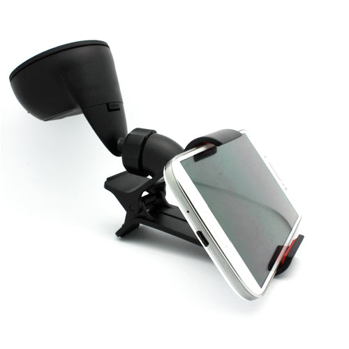 Car Mount, Swivel Cradle Holder Windshield Dash - NWK56