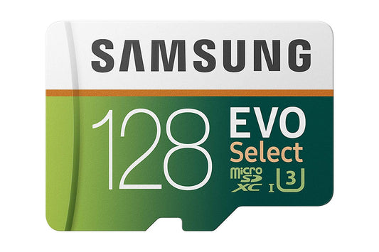 128GB Memory Card, MicroSDXC Class 10 MicroSD High Speed Samsung Evo - NWS22