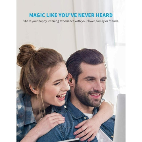 TWS Earphones, Headset True Stereo Headphones Earbuds Wireless - NWTWS1