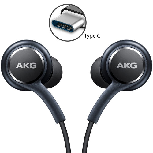 AKG TYPE-C Earphones, Headset w Mic USB-C Earbuds Headphones Original - NWS91
