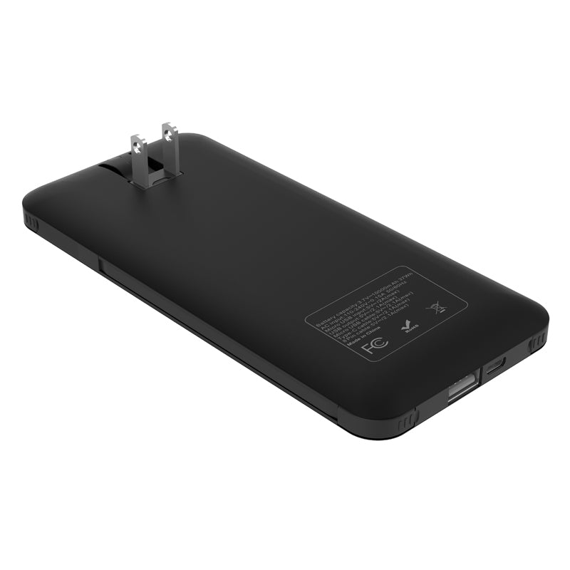 10000mAh Power Bank, Built-in Adapters USB Port Portable Backup Battery Charger - NWC07