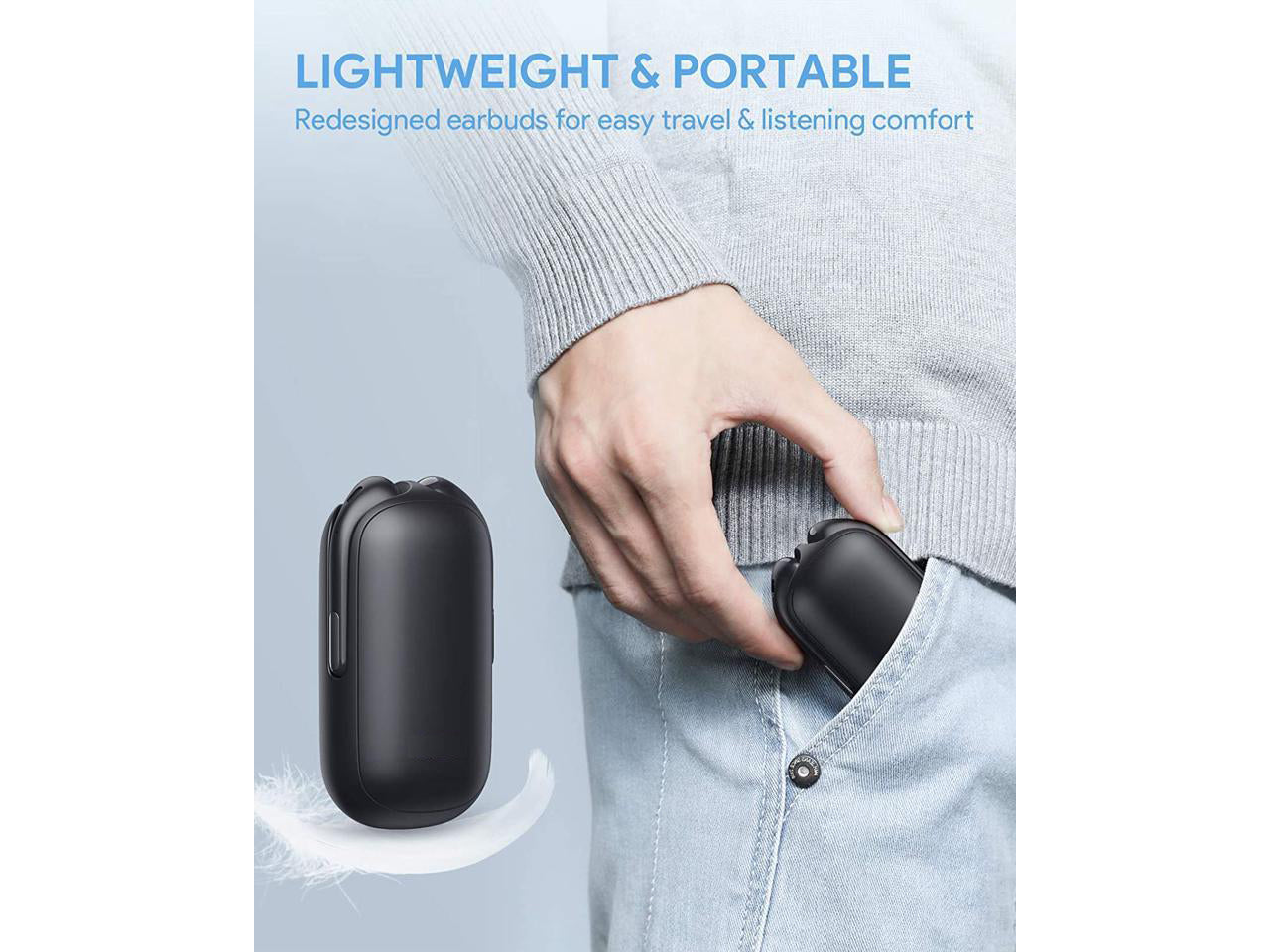 TWS Earphones, Headset True Stereo Headphones Earbuds Wireless - NWZ77