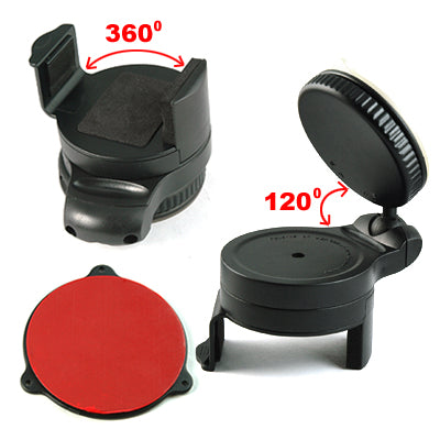 Car Mount, Rotating Cradle Glass Holder Windshield - NWB90
