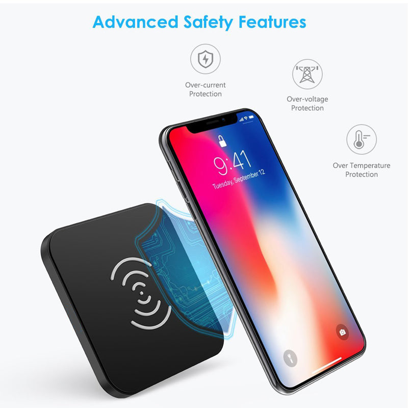 Wireless Charger, Slim Charging Pad 7.5W and 10W Fast - NWN96