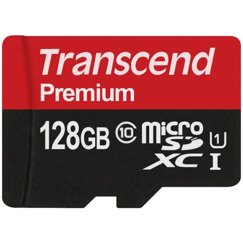 128GB Memory Card, MicroSDXC Class 10 MicroSD High Speed Transcend - NWV25