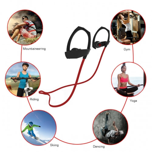 Wireless Headset, Headphones Neckband With Mic Earphones Sports - NWM92