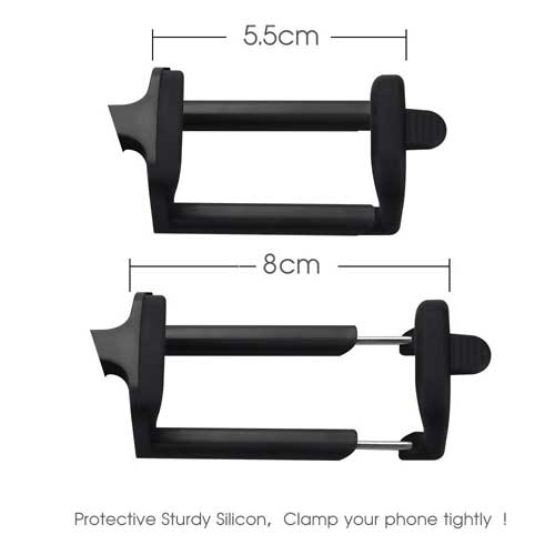 Selfie Stick, Self-Portrait Built-in Remote Shutter Monopod Wireless - NWC21