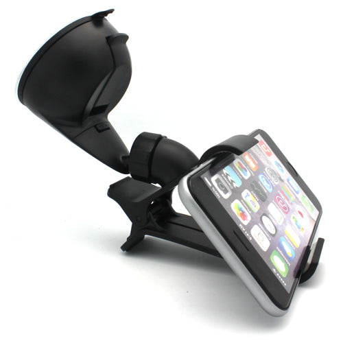 Car Mount, Swivel Cradle Holder Windshield Dash - NWK56