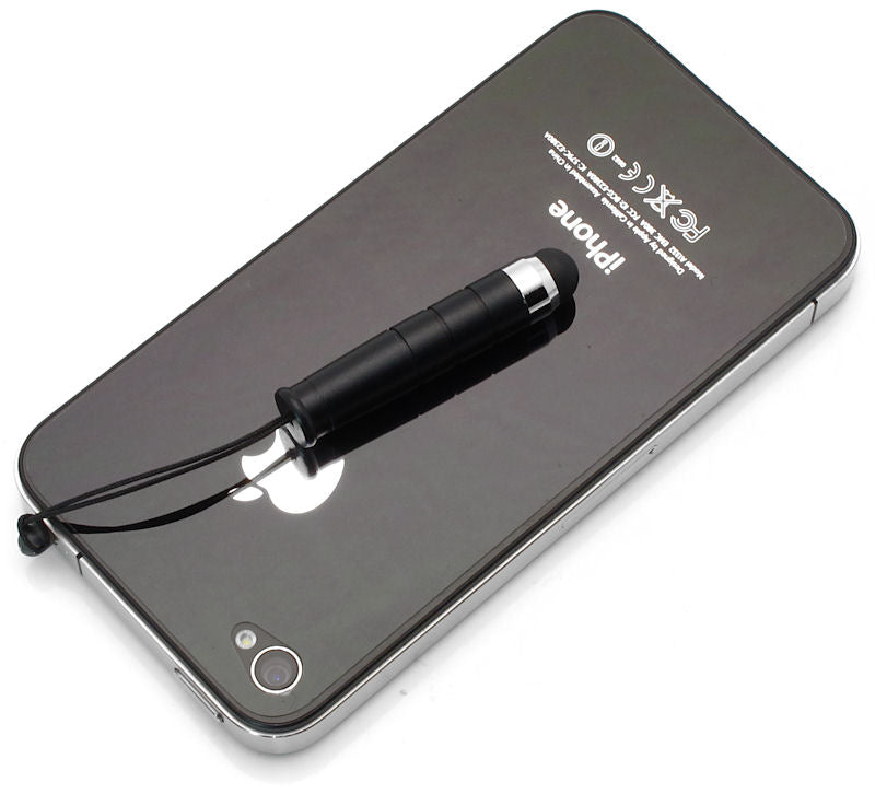Stylus, Black Compact Aluminum Touch Pen - NWS17