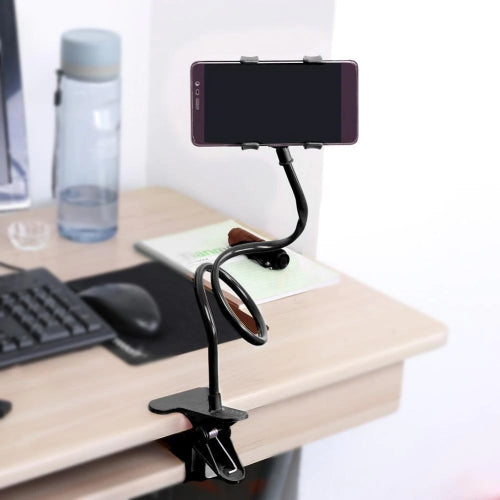 Clip Holder, Long Gooseneck Lazy Arm Mount Desk Bed Stand - NWL62