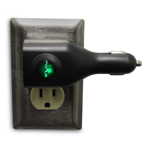 Car Home Charger, DC Socket Adapter Power 2-in-1 2-Port USB - NWM67