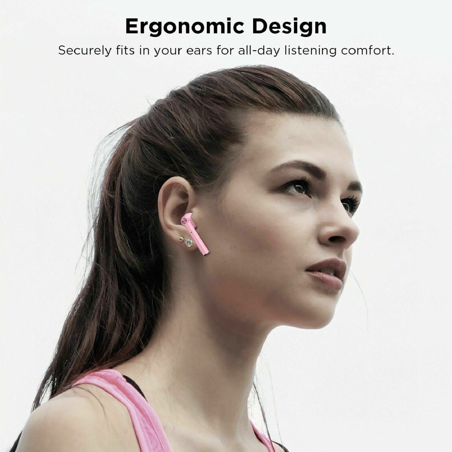 TWS Earphones, Headset True Stereo Headphones Earbuds Wireless - NWXYP