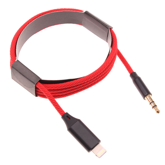 Aux Cable, Headphone Jack Adapter Speaker Wire Car Stereo Aux-in Audio Cord MFI Lightning to 3.5mm - NWA72