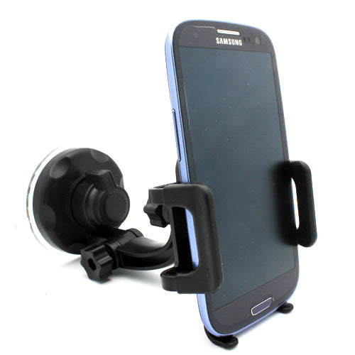 Car Mount, Swivel Cradle Glass Holder Windshield - NWC30