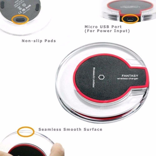 Wireless Charger, Slim Charging Pad 7.5W and 10W Fast - NWV09