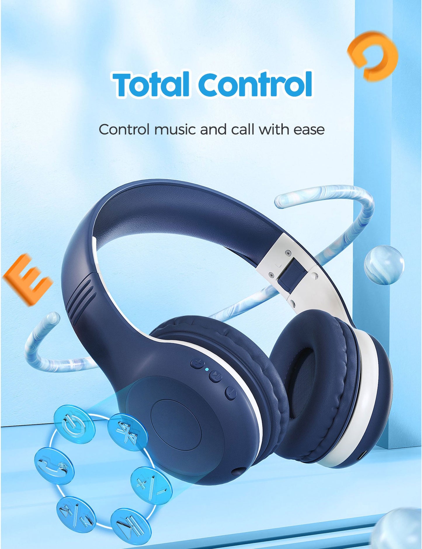 Wireless Headphones, Headband Bluetooth Earphones