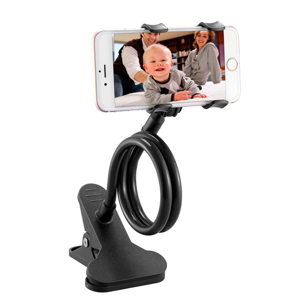 Clip Holder, Long Gooseneck Lazy Arm Mount Desk Bed Stand - NWL62