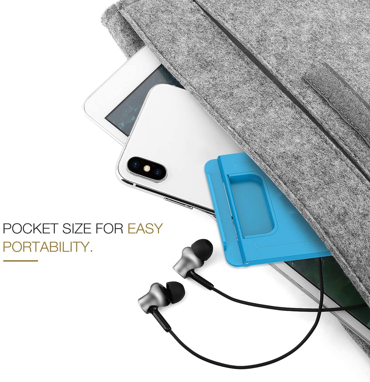 Stand, Cradle Desktop Travel Holder Fold-up - NWZ45