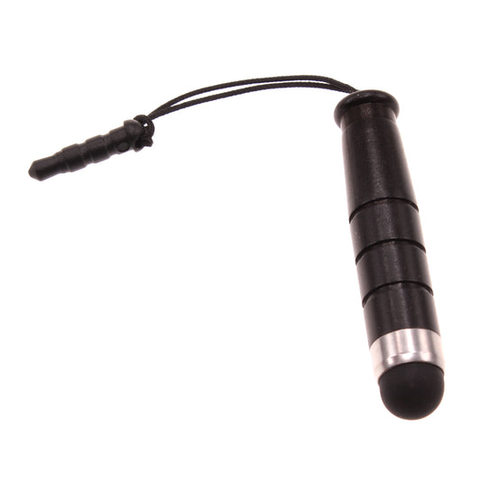 Stylus,  Black Compact Aluminum Touch Pen  - NWS17 501-1