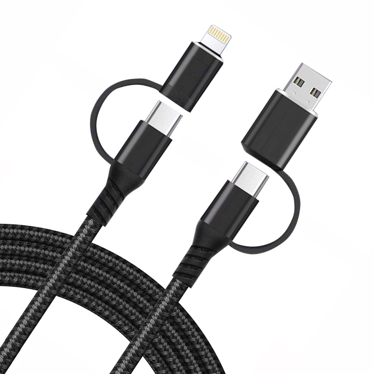 4-in-1 USB-C Cable, USB Wire Power Cord Fast Charger - NWZ48