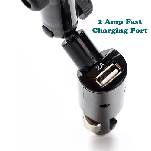 Car Mount, Cradle USB Port DC Socket Holder Charger - NWM50