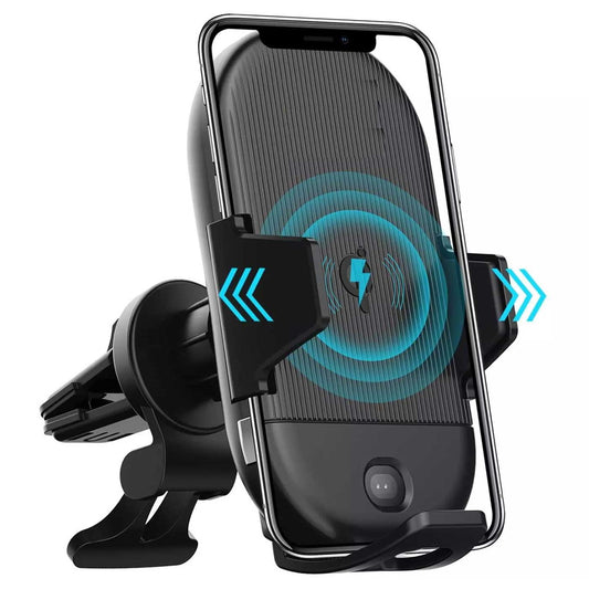 Car Wireless Charger Mount, Dock Cradle Fast Charge Holder Air Vent - NWZ08