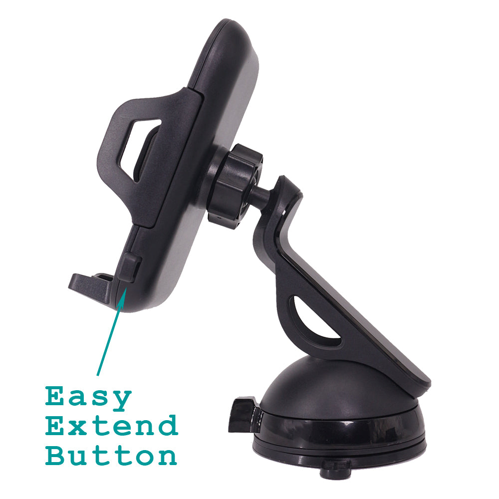 Car Mount, Swivel Cradle Holder Windshield Dash - NWR46