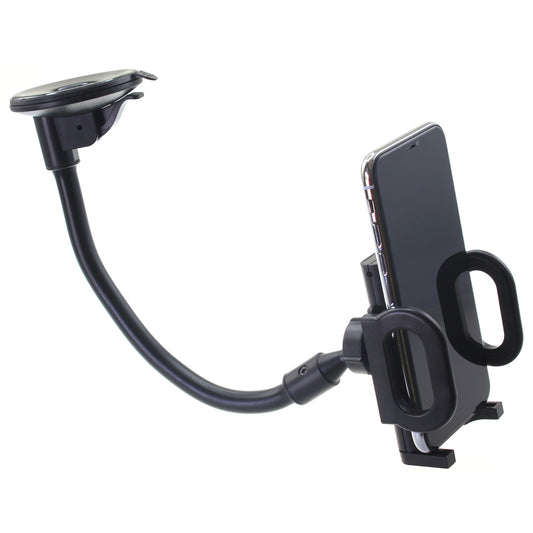 Car Mount, Swivel Cradle Holder Windshield Dash - NWJ70
