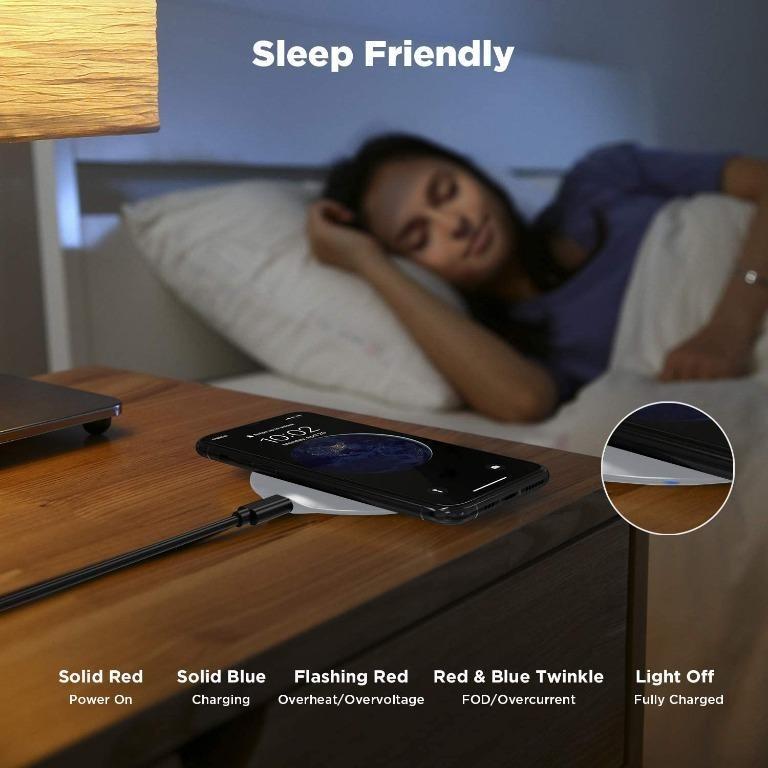 15W Wireless Charger, Quick Charge Slim Charging Pad Fast - NWWH3