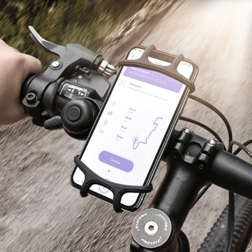Bicycle Mount, Strap Non-Slip Bike Silicone Holder Handlebar - NWG11