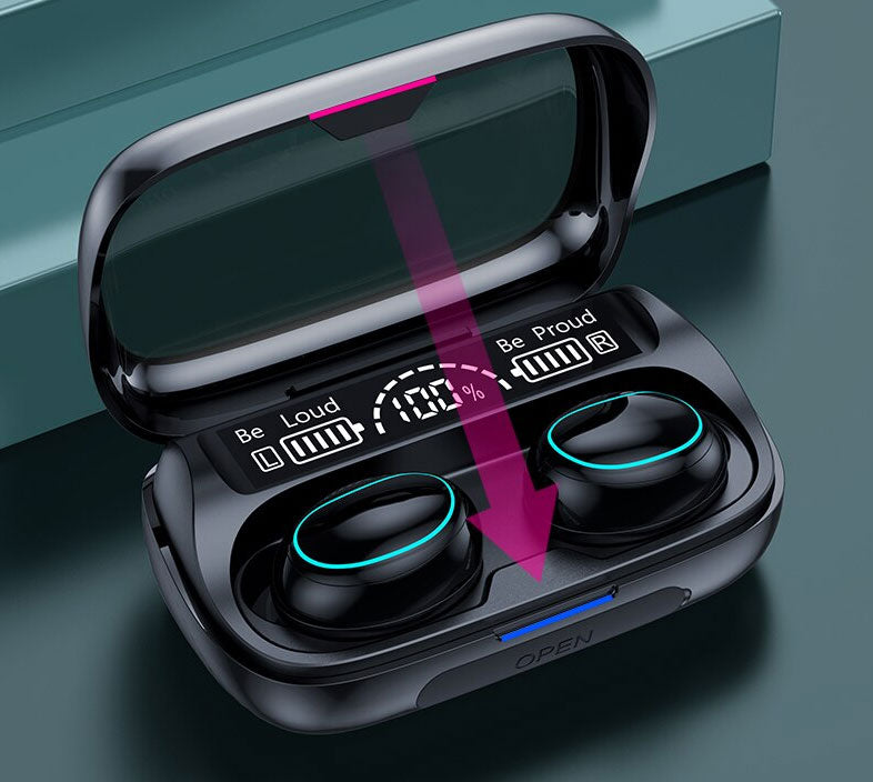 TWS Headphones, Headset True Wireless Stereo Earphones Earbuds Wireless - NWY82